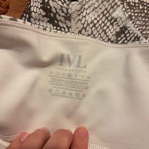 Ivl Collective Active high waist leggings “Winter White”